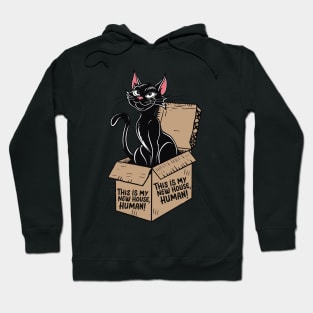 Cat in the box Hoodie